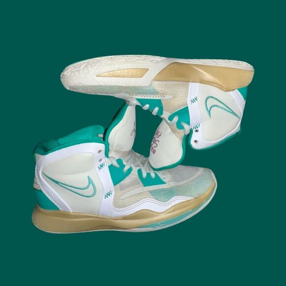 Nike Sue Bird X Kyrie Infinity EP Golden Tribute Turquoise Flight Club Size 5 - Picture 7 of 11